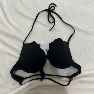 VS PUSH-UP BLACK BIKINI TOP